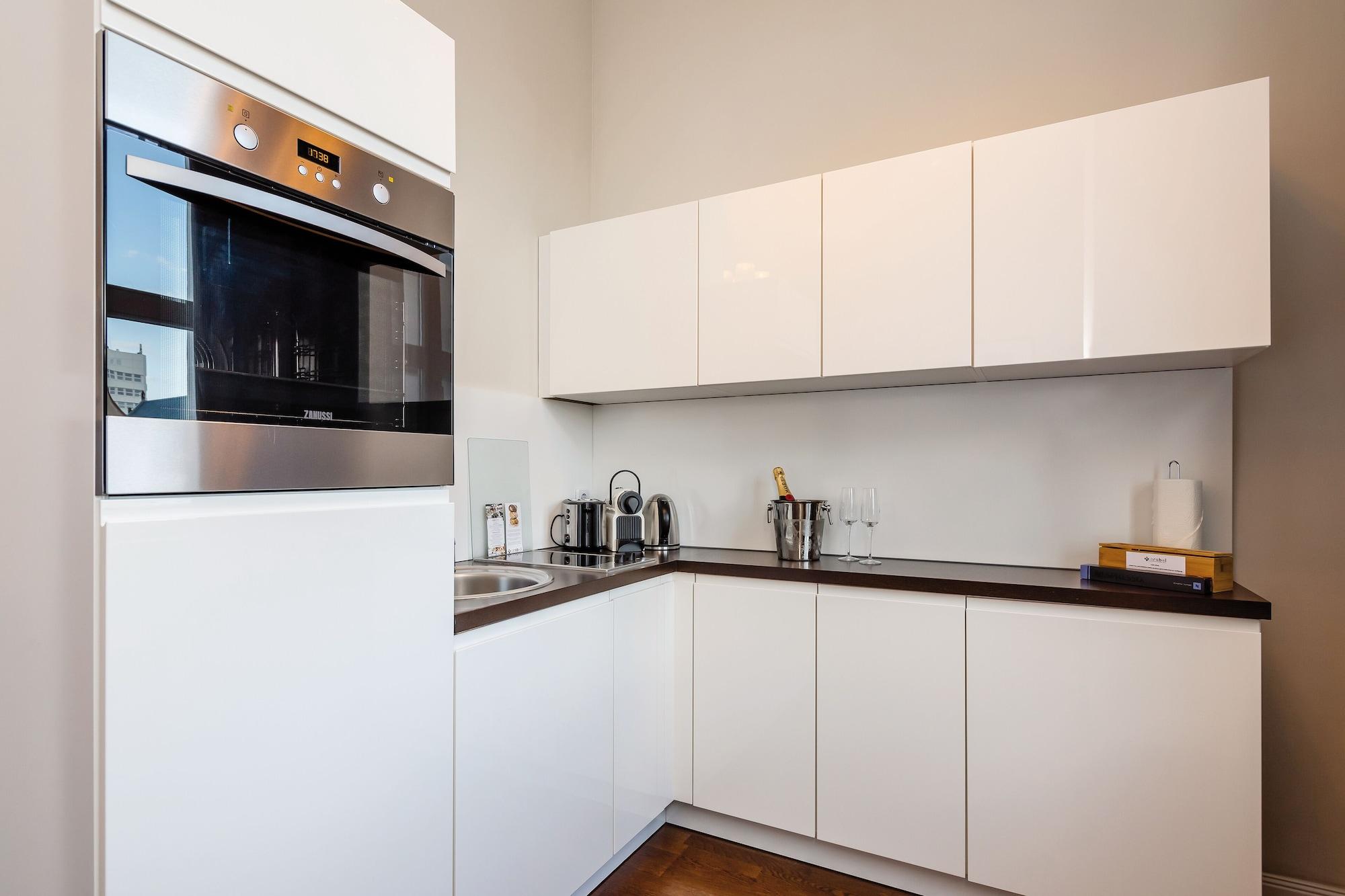 Arabel Design Apartments Berlin Luaran gambar A modern kitchen