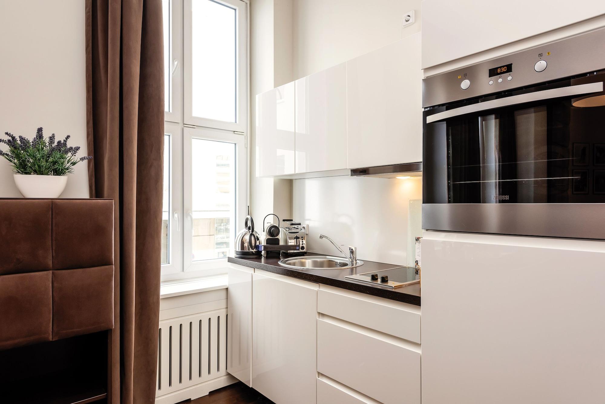 Arabel Design Apartments Berlin Luaran gambar A modern kitchen